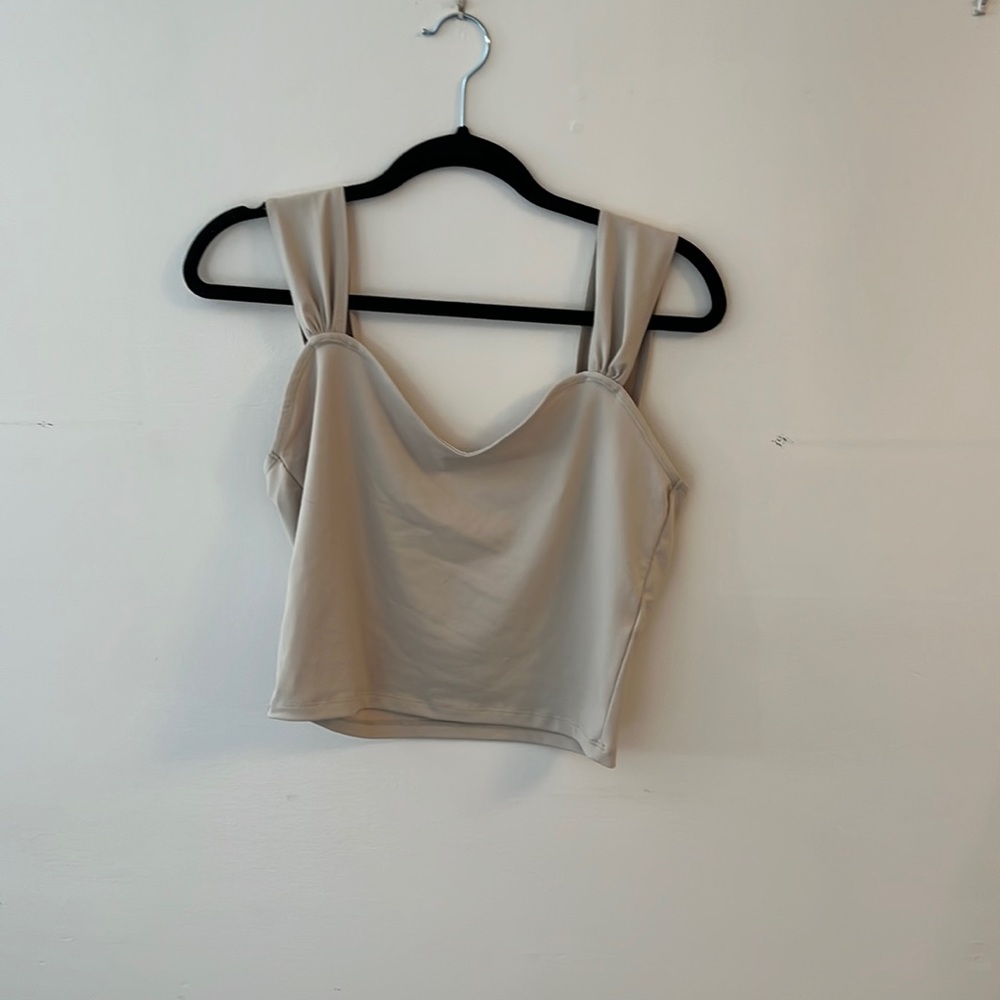 Abercrombie tan tank